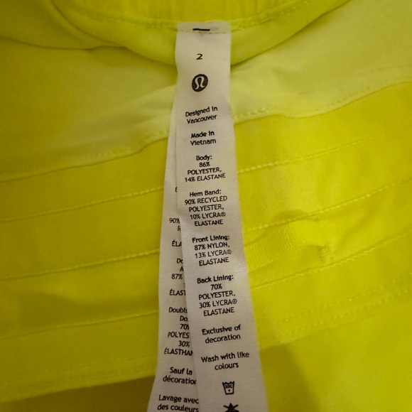 NWT lululemon hotty hot hr skirt long - Picture 3 of 4